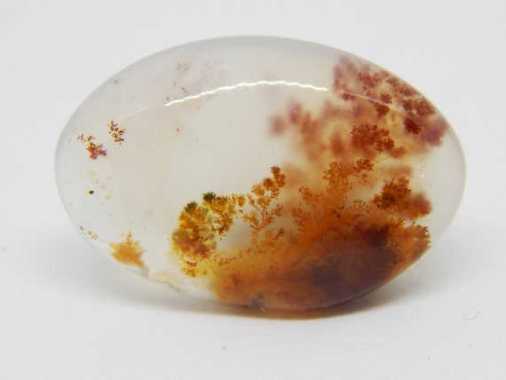 picture moss agate Dendritic landscape quartz rings size cabochon stone for jewelry making cabochon shape 21 x 15 mm dendritic agate