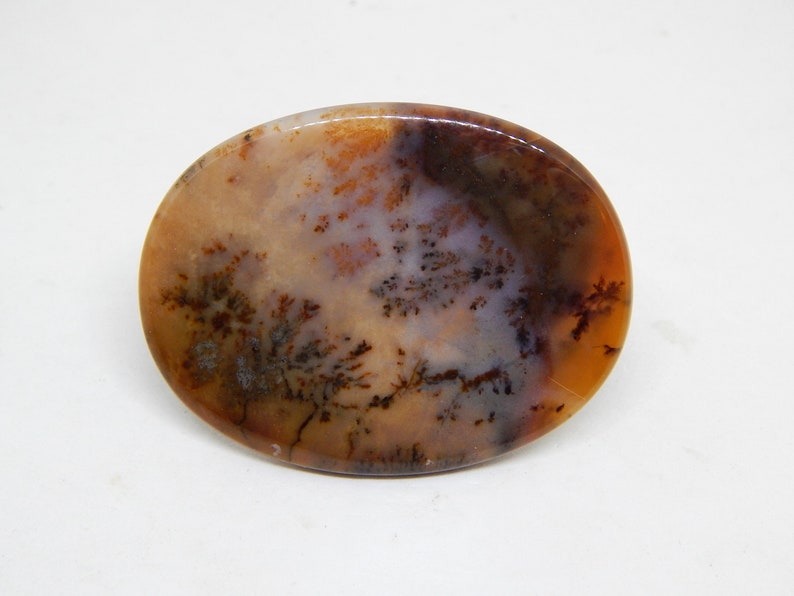 dendritic landscape agate cabochon shape picture moss agate cabochon merlinite protective stone large pendant montana agate