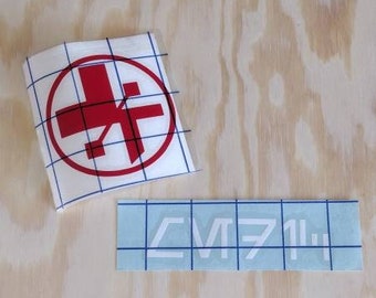 Aurebesh, Medic Pack, Vinyl Decals (2)