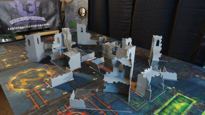 Boltgun Full Table Terrain Kit 40k Tenth Edition image 1