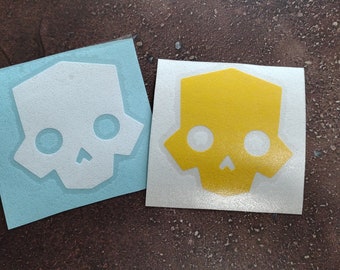 Helldivers Democracy Skull Decal