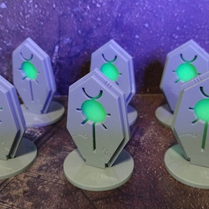 Wargame 40k Tomb Worlds Objective Markers Scatter Terrain