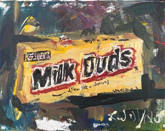 Milk Duds Box Kitchen Art Print | Unique Candy Artwork