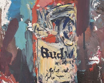 Budweiser Beer Can Print