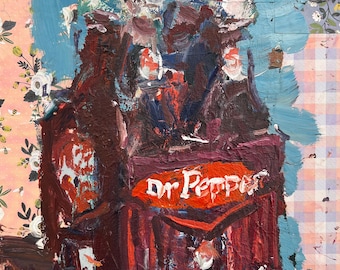 Dr Pepper 4-Pack Kitchen Art Print