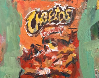 Cheetos Fine Art Print | Modern Pop Art Kitchen Decor
