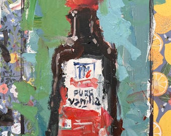 McCormick Pure Vanilla Extract Kitchen Art Print