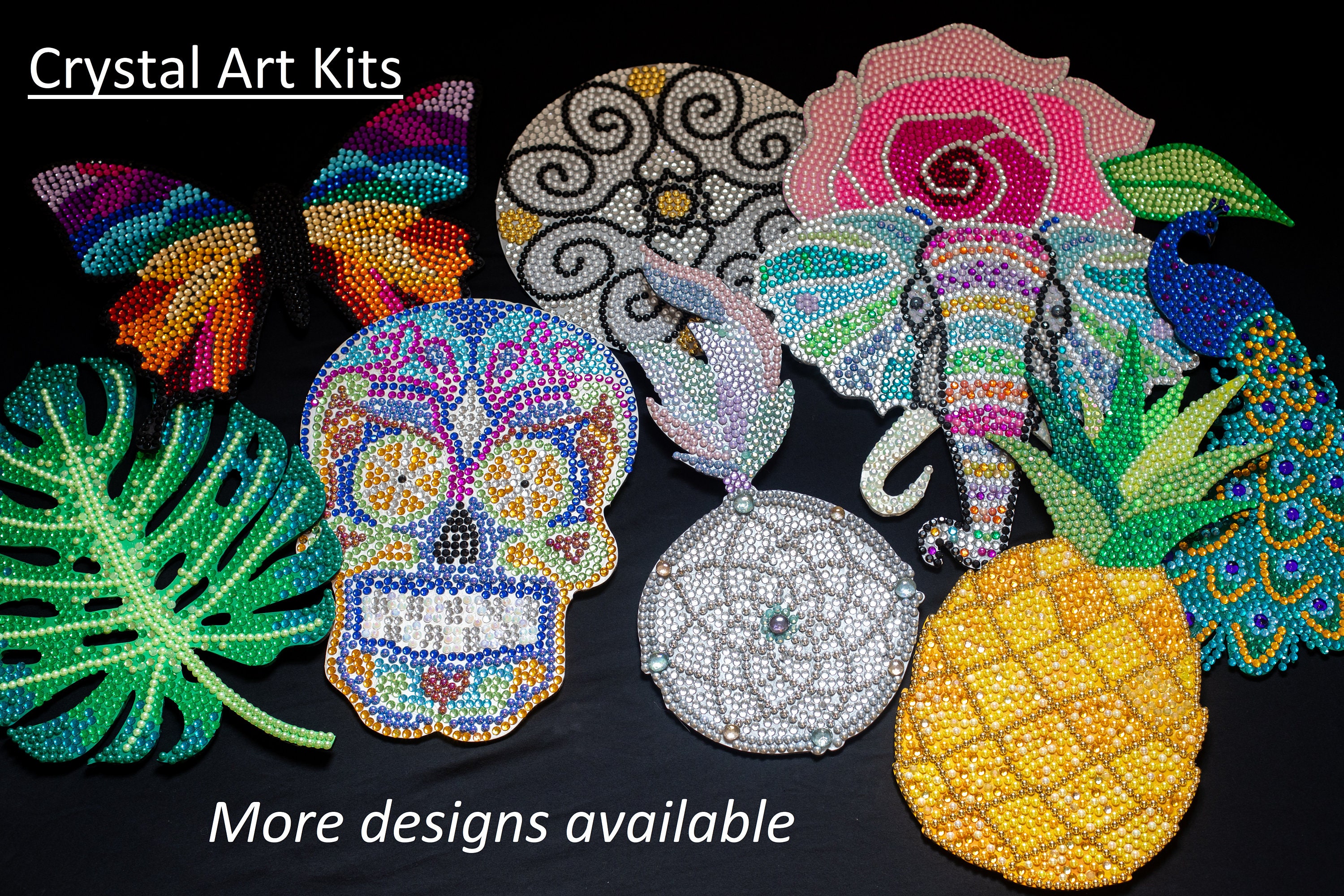 DIY Crystal Art Kit. 10 Designs available. Etsy