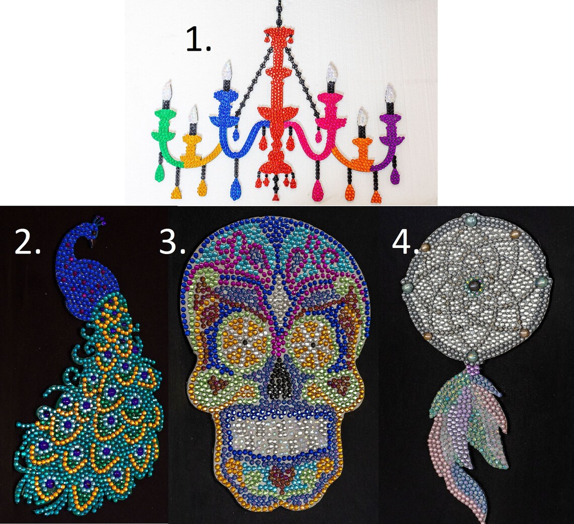 DIY Crystal Art Kit. 10 Designs Available. Etsy Australia