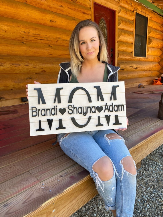 Mothers Day Sign/Mom Sign/3D Mom Gift