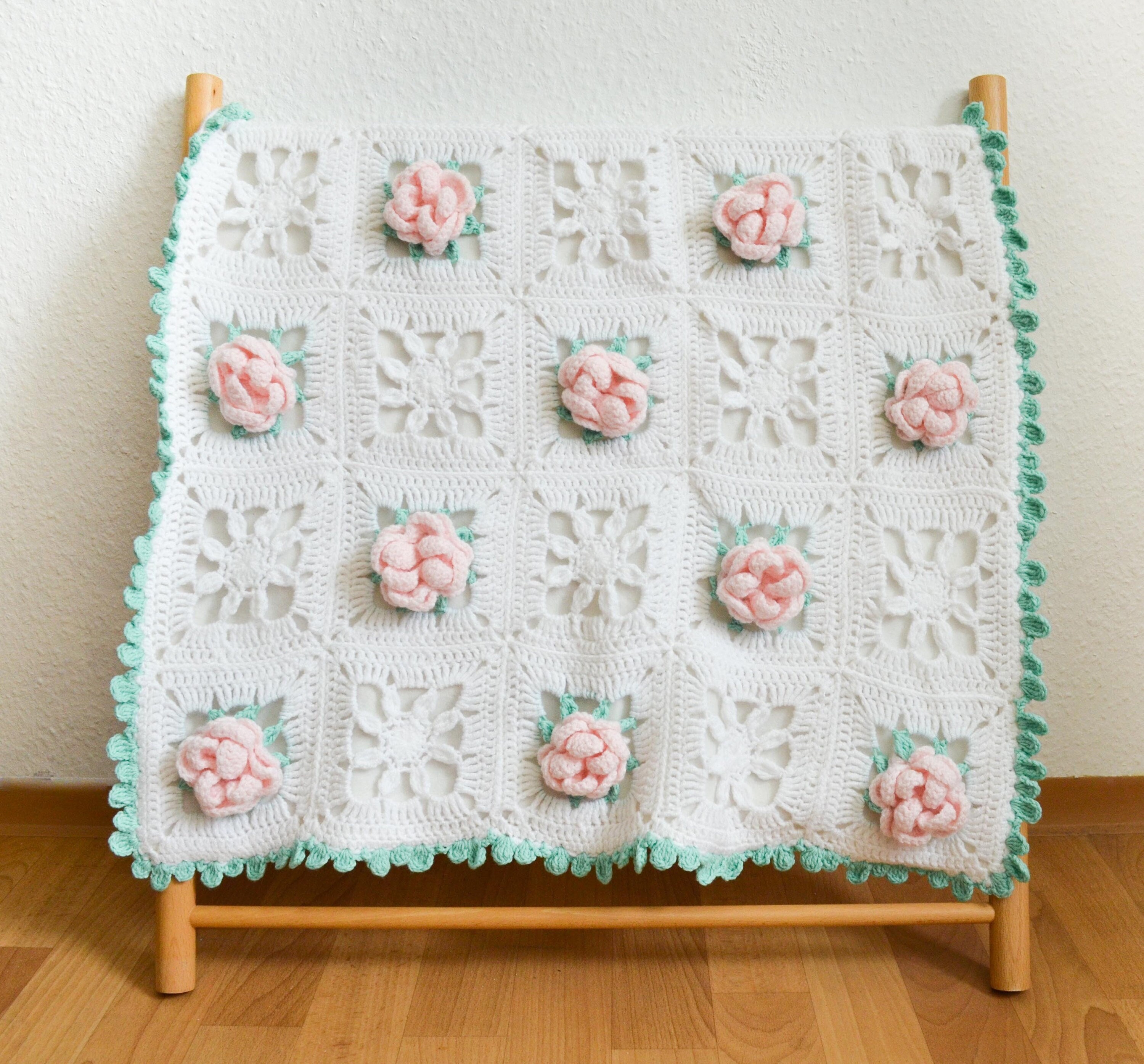 ラグ・カーペット US vintage granny blanket US vintage granny blanket - ラグ・カーペット・マット - ラグ