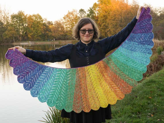 shaped shawl