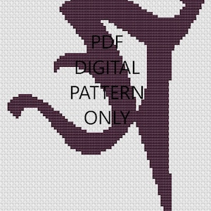 Final Fantasy XIV Archon Tattoo Cross Stitch Digital Pattern FFXIV
