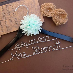 Wedding Hanger / Bridesmaid gift / Bridal Hanger / Bridal Shower Gift / Bridal Party / Maid of Honor / Graduation Gift/ image 2