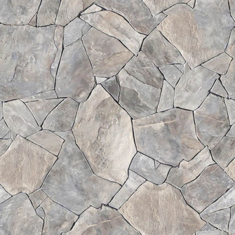 EOB REMNANT 32 inches Light Gray Stone Cotton Fabric Etsy