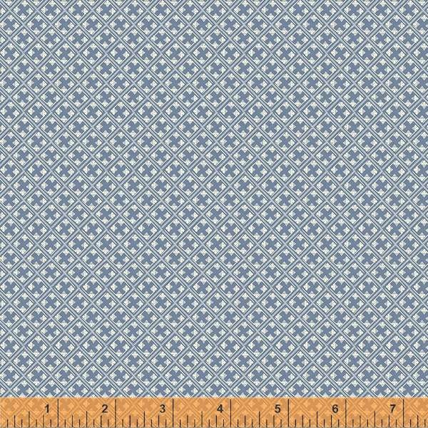 Tiny Print, Dusty Blue, Accent Fabric, Needlework Design, Bedford, Windham, 53148-2, By the Yard