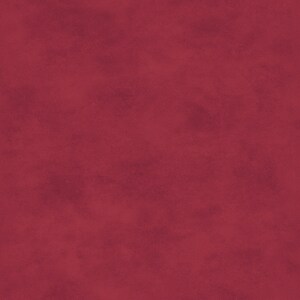 May include: A solid, deep red background with a subtle, textured appearance.