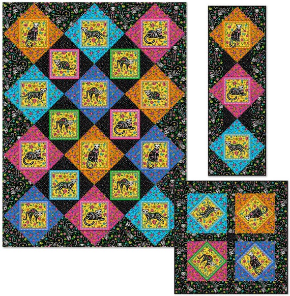 Nine Panel QUILT PATTERN PTN 2499 Quilt Sizes: Lap 43 by - Etsy