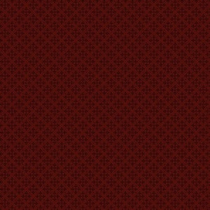 May include: A seamless pattern with a repeating design of small, dark red flowers on a burgundy background.