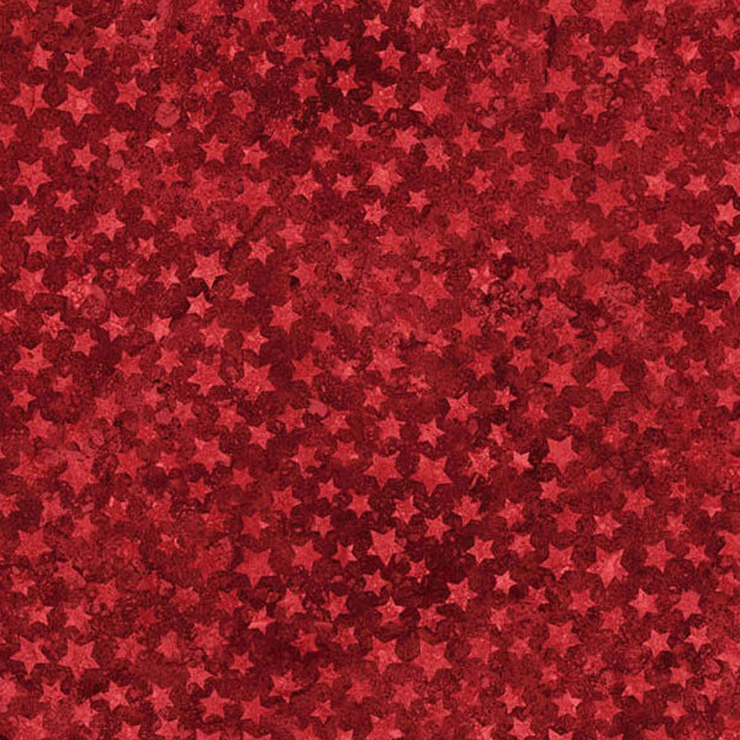 Red Stars Dark Red Tonal Background Stonehenge Stars - Etsy