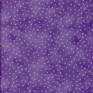 Lavender Tonal, Scattered White Dots, Accent Fabric, Beautiful Basics, Maywood Studios, 8119M-VE, By the Yard