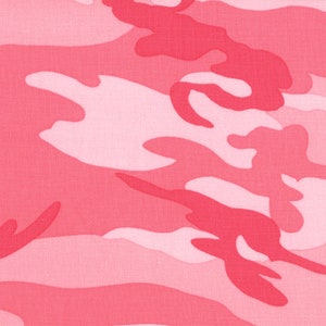 Hot Pink, Camouflage, 100% Cotton, Quilt Shop Quality, FABRIC, Urban Camo, by Urban Chiks for Moda, 30170-11, By the Yard