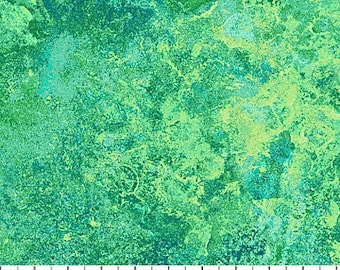 Reich, Schattierungen von Pfauengrün, Teal Blau, Marmor Stoff, Stonehenge Abstufungen, Grundlagen, Northcott, 39302-760, Schüttgut