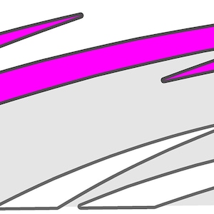 RaceCar Side Wrap Vector Graphic 3