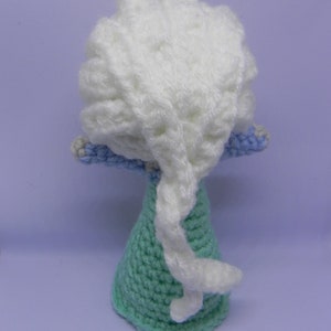 Crochet Elsa Doll bild 2