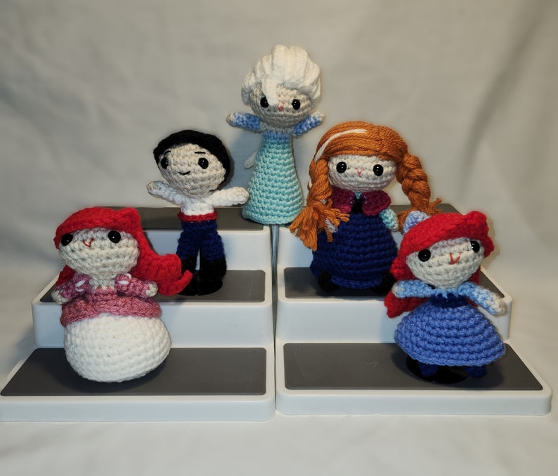 Crochet Elsa Doll bild 4