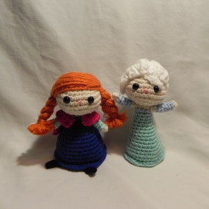 Crochet Elsa Doll bild 3