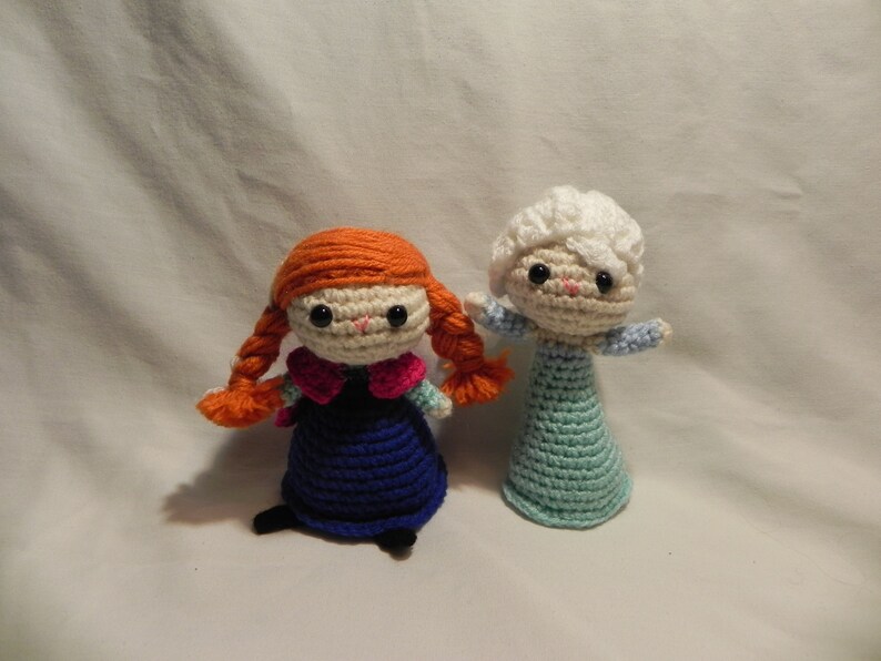 Crochet Elsa Doll bild 3