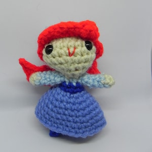 Ariel with Blue Dress