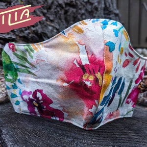 DARCY: hand-made, reusable cotton face-mask