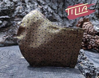 CRYPTEX: hand-made, reusable cotton face-mask