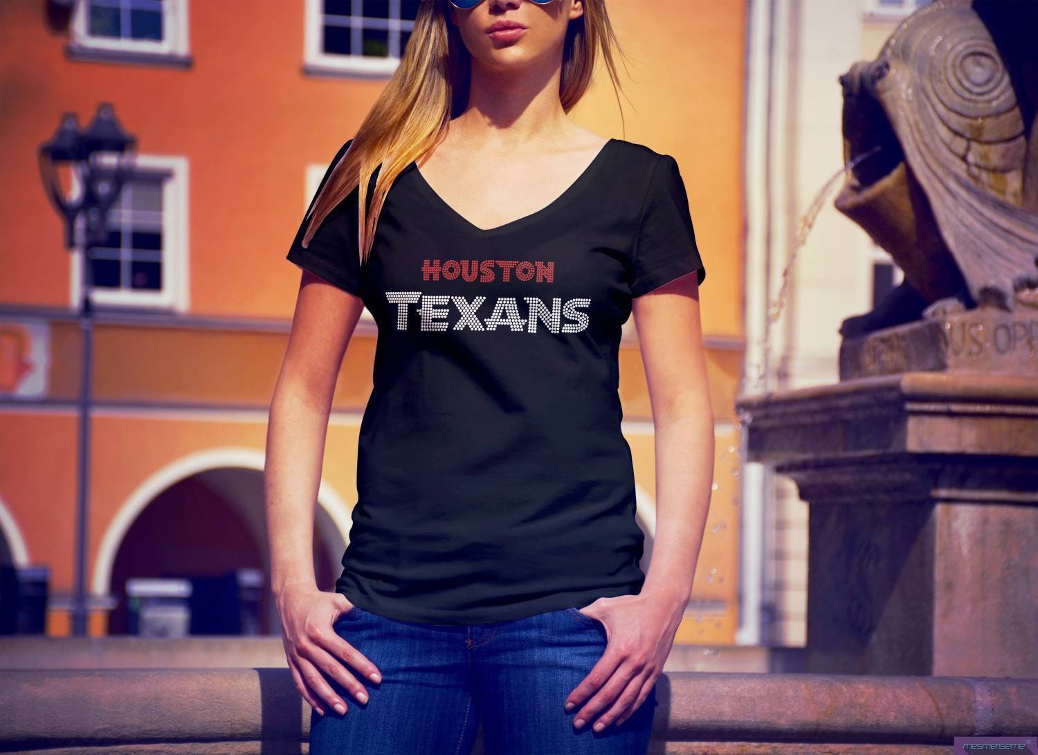 texans bling shirts