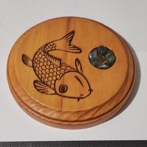 Abundance Fish with Aventurine and Quartz Crystal Enhancer