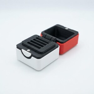3D Printed Nintendo Switch Game Cartridge Case, Compact Organizer Ideal for Travel | 5 Compartments