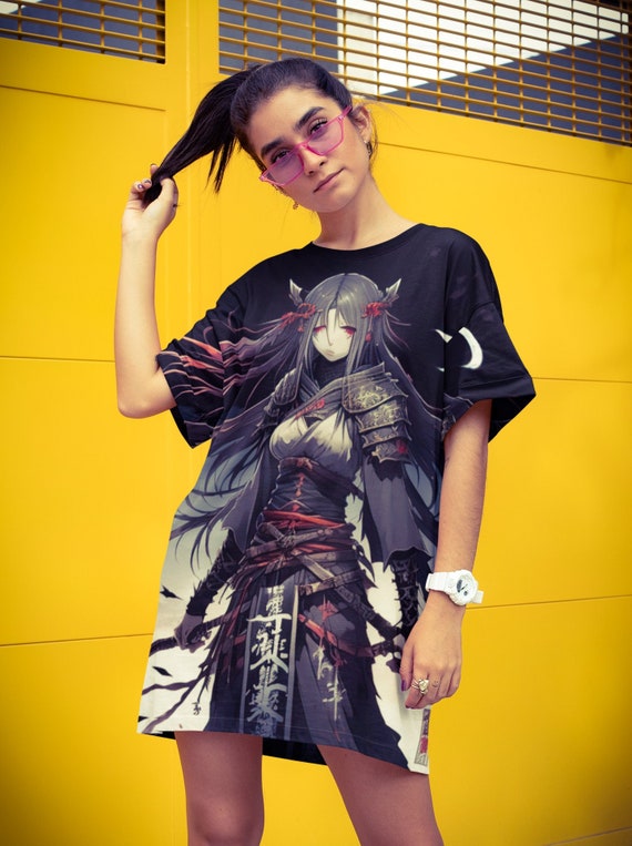 Shinobi Anime Tshirt Dress Etsy
