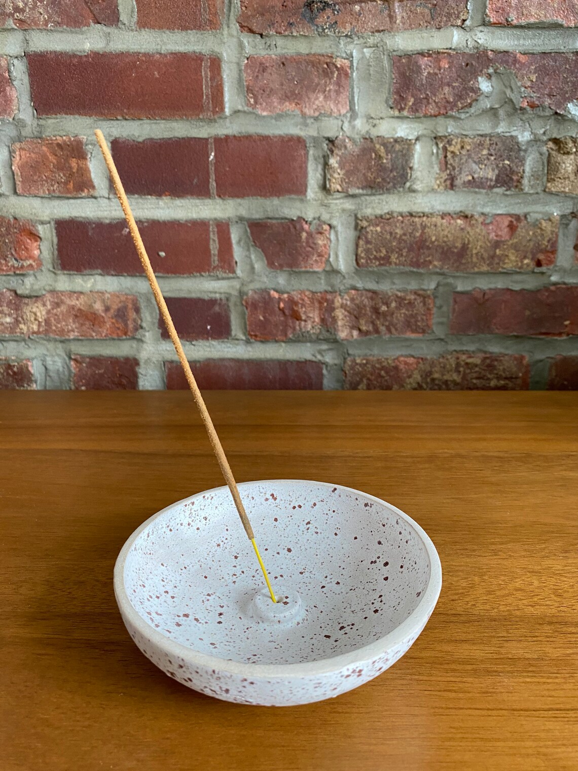 Incense Holder / Spotted Egg Handmade Incense Dish Bowl Etsy