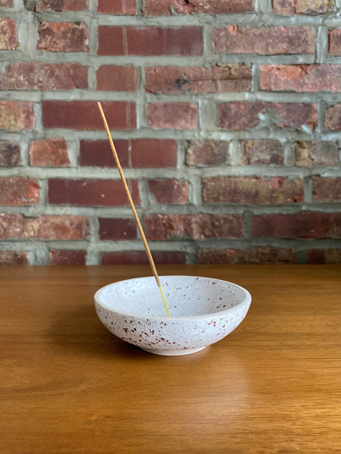 Incense Holder / Spotted Egg Handmade Incense Dish Bowl Etsy