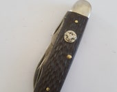 Vintage late 1960 39 s Boy Scouts knife, medallion, Made by Ulster USA multi tool scout knife, good as found condition