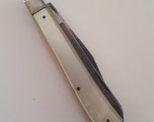 Vintage Sabre of Japan 2 blade knife no.17, 4 quot long, folding knife, pocket knife, Men 39 s gift idea