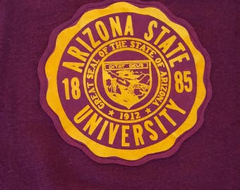 Vintage Pendleton Arizona State University Wool Stadium Blanket (76" x 52")