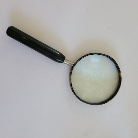 Vintage Small Size Magnifying Glass With Pocket Clip, Made by Parker Chrome  Frame Unmarked 1 7/8 Diameter 3 1/2 Long, Arrow Clip 