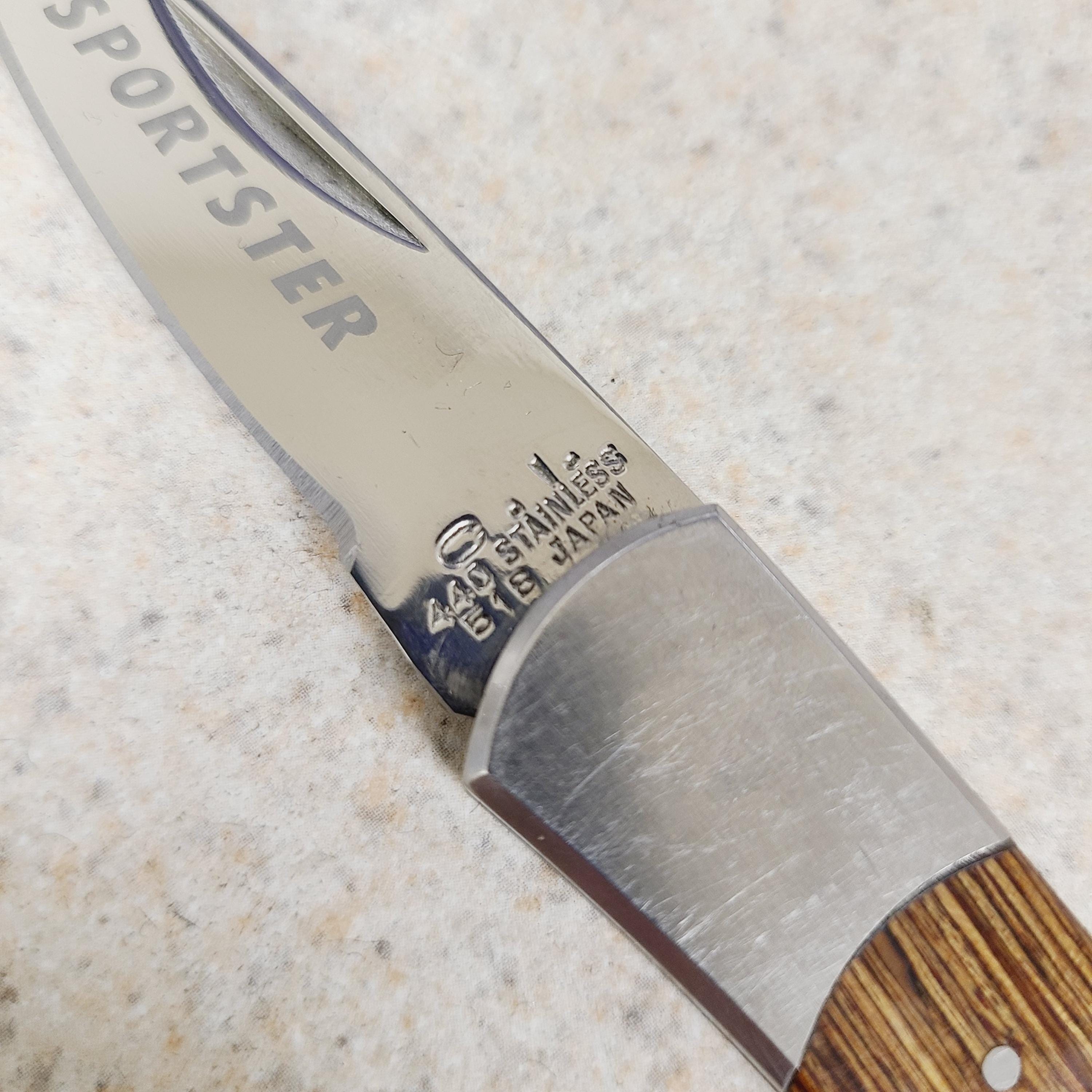 Vintage Seki Japan Folding Knife: Compass Industries No.518