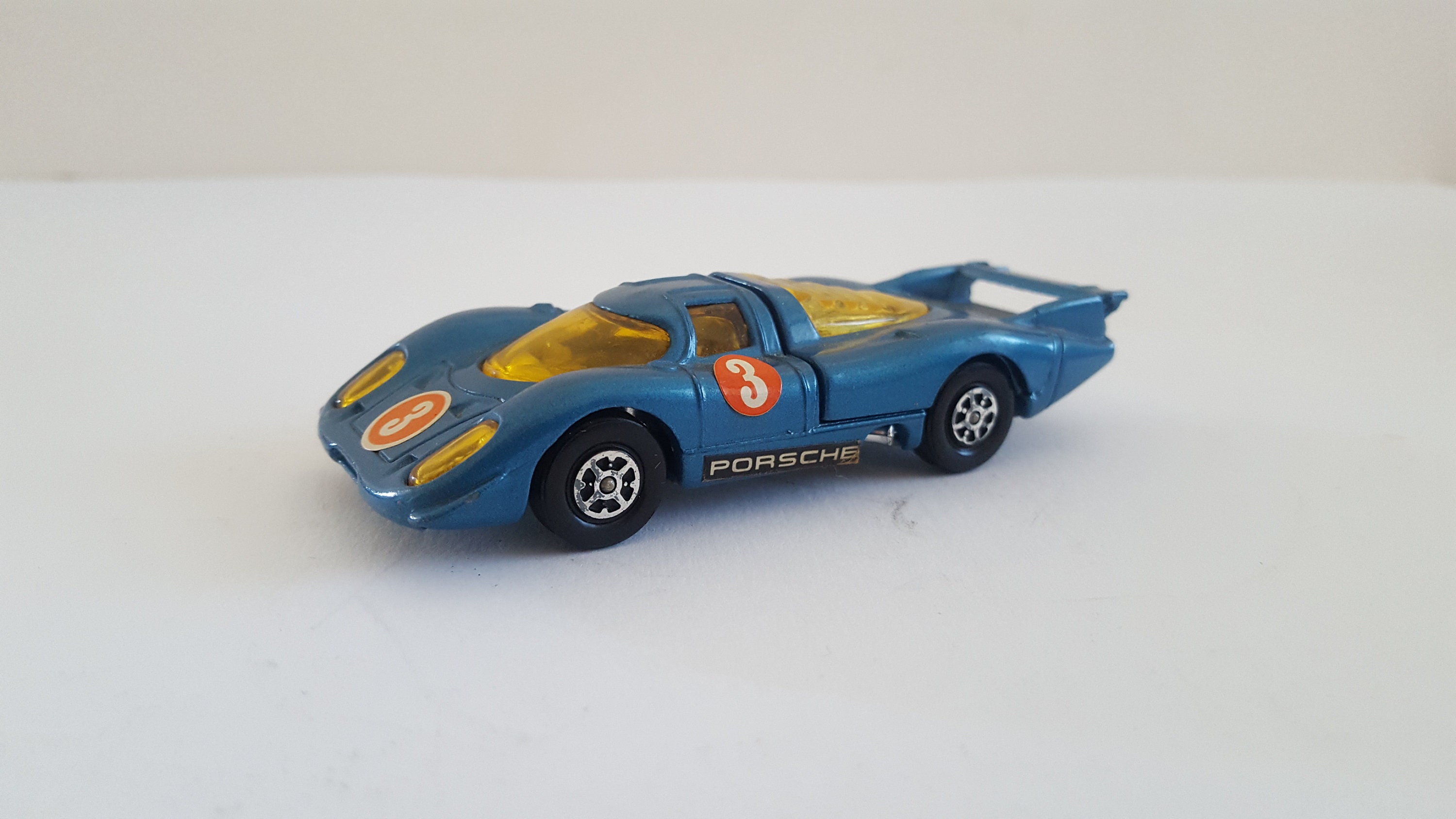 Vintage 1970s Corgi Toys Porsche 917 Le Mans Race Car (1/43 Scale