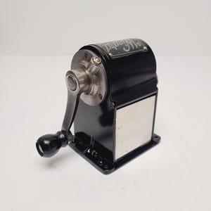 Antique early 1920's "Wizard" Pencil Sharpener, frame off restoration image 6