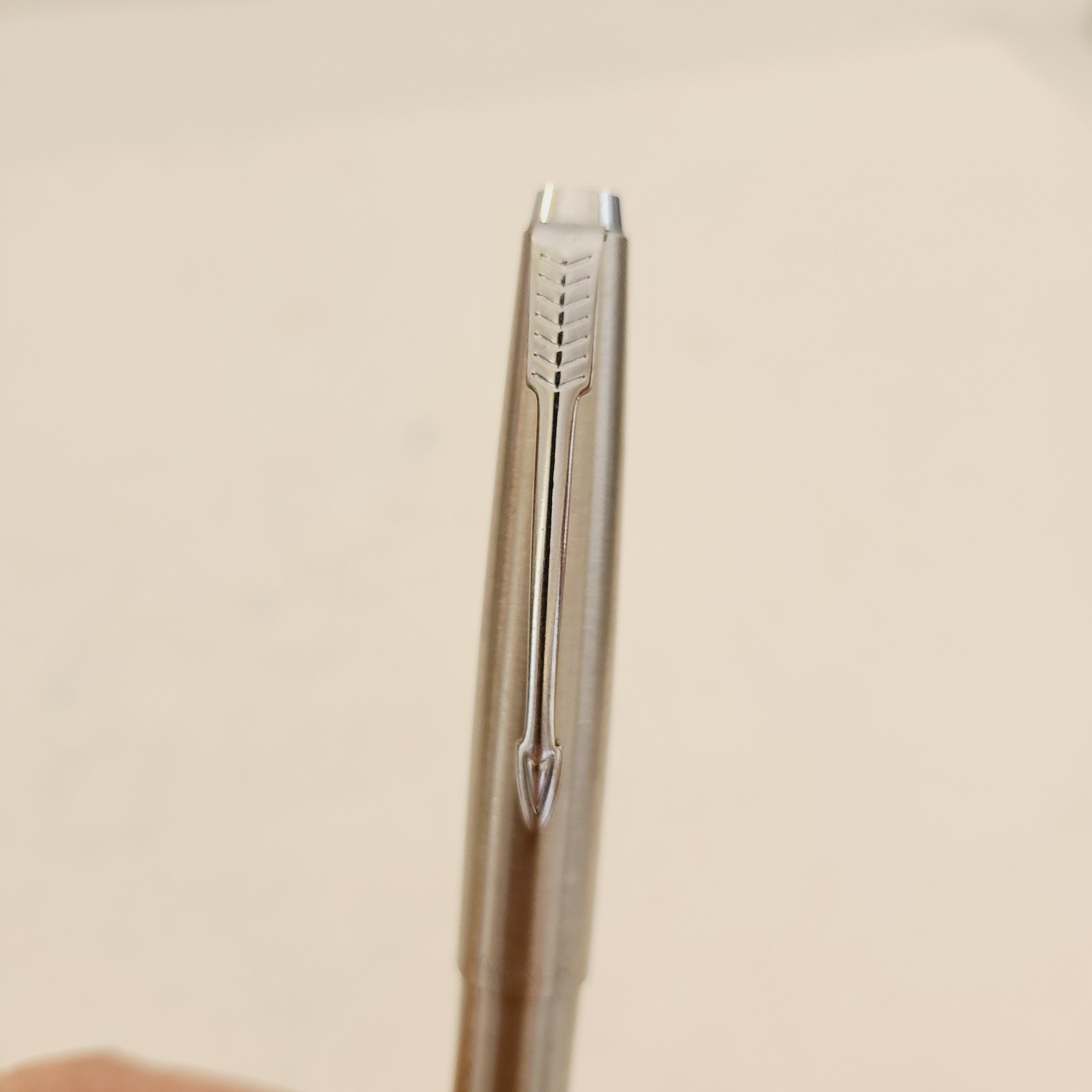 Vintage 1979 Parker Ballpoint Pen - Stainless Steel - Made in England ...