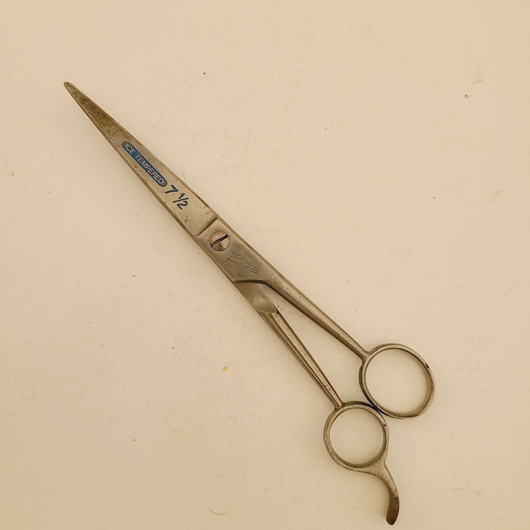 Vintage Dubl Duck Wonderedge Pet Groomers Scissors, Cleaned Ice